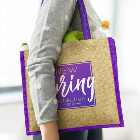 Monza Jute Tote Bag - 108037-1