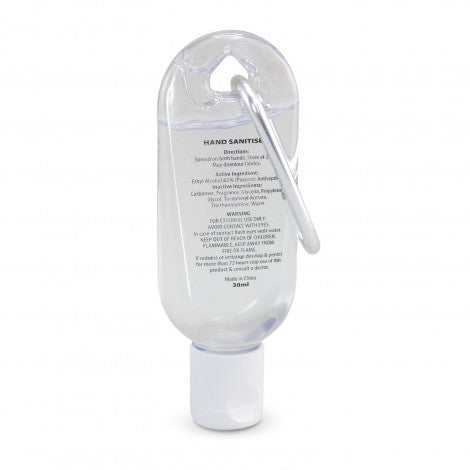 Carabiner Hand Sanitiser 30ml - 110462-1