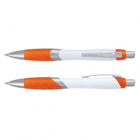 Borg Pen - White Barrel - 110811-3