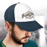 Cruise Mesh Cap - White Front - 113032-2
