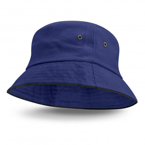 Bondi Bucket Hat - Black Sandwich Trim - 115493-8