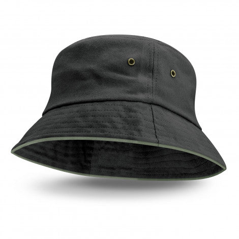 Bondi Bucket Hat - Coloured Sandwich Trim - 115741-2