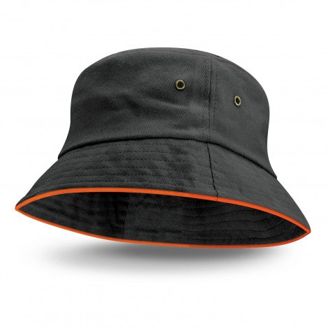 Bondi Bucket Hat - Coloured Sandwich Trim - 115741-4