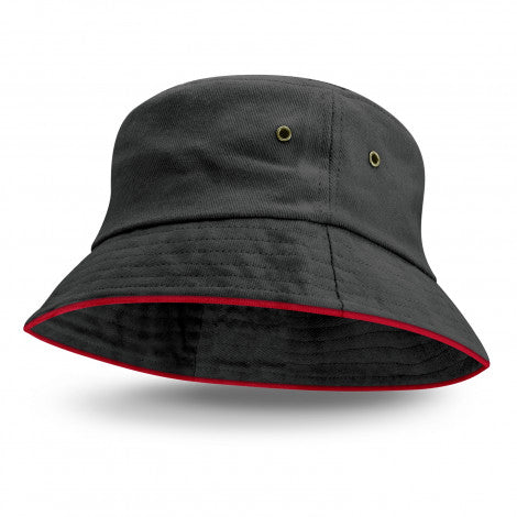 Bondi Bucket Hat - Coloured Sandwich Trim - 115741-5