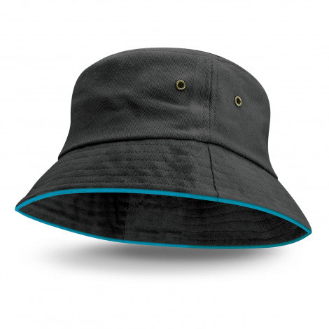 Bondi Bucket Hat - Coloured Sandwich Trim - 115741-7