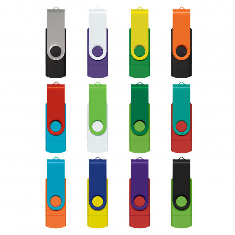 Helix 8GB Dual Flash Drive - 121402-1
