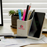 NATURA Oaken Wireless Charger Desk Caddy - 121839-4