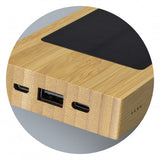 NATURA Bamboo Solar Power Bank - 122468-2