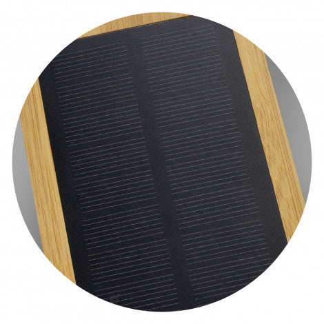 NATURA Bamboo Solar Power Bank - 122468-4