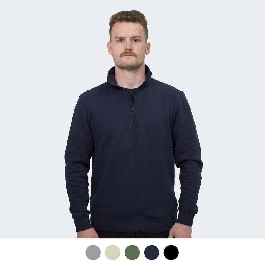 TRENDSWEAR Camden Unisex Quarter Zip - 123156