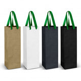 Wine Ribbon Handle Paper Bag - 125054-9