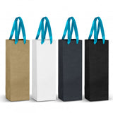 Champagne Ribbon Handle Paper Bag - 125055-10