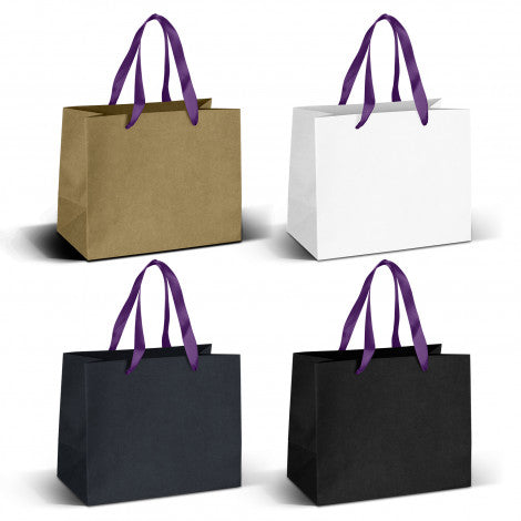 Medium Ribbon Handle Paper Bag - 125057-12
