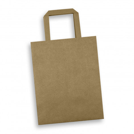 Medium Flat Handle Paper Bag Portrait - 125060-1