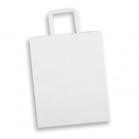 Large Flat Handle Paper Bag Portrait - 125061-4