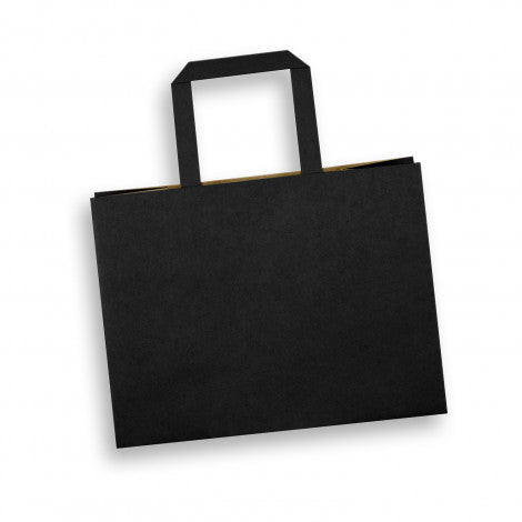 Medium Flat Handle Paper Bag Landscape - 125940-5