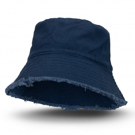 Raw Edge Bucket Hat - 126399-5