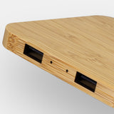 NATURA Bamboo Wireless Fast Charging Hub - 126409-2