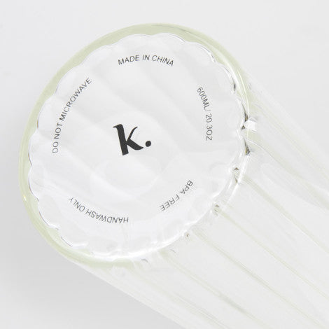 Keepsake Linear Glass Drink Bottle - 127436-2