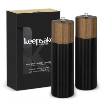 Keepsake Noir Salt and Pepper Grinders - 127829-0