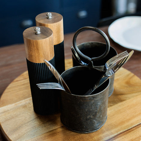Keepsake Noir Salt and Pepper Grinders - 127829-4
