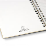 Terra Recycled Paper Spiral Notebook - 128472-1