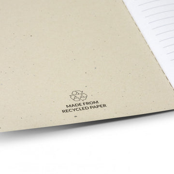 Terra Recycled Paper Soft Cover Notebook - 128473-1