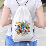 Drawstring Backpack - 107145-1