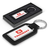 Baron Leather Key Ring - Rectangle - 108598 main