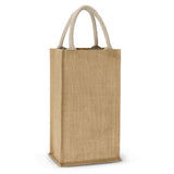 Donato Jute Double Wine Carrier - 109082 own