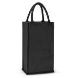 Donato Jute Double Wine Carrier - 109082 own
