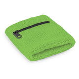 Wrist Sweat Band with Pocket - 110511-11