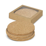 Oakridge Cork Coaster Round - Set of 4 - 113033 own