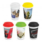 Aztec Double Wall Coffee Cup - Full Colour - 115061-0