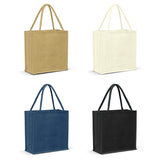 Monza Jute Tote Bag - Colour Match - 115324 main
