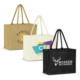 Torino Jute Tote Bag - Colour Match - 115325 main