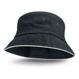 Bondi Bucket Hat - White Sandwich Trim - 115740 own