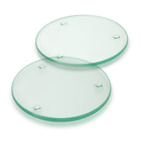 Venice Single Glass Coaster - Round - 116132 cross