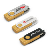 Helix 4GB Bamboo Flash Drive - 117042 main-single