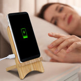 Bamboo Wireless Charging Stand - 118495-3