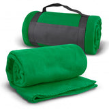 Glasgow Fleece Blanket with Strap - 120062-6