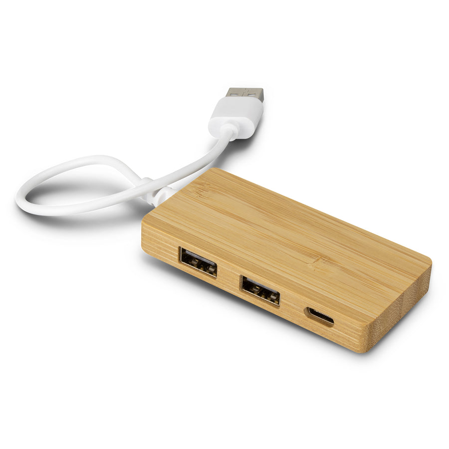 Bamboo USB Hub - 120615