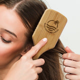 Bamboo Hair Brush - 120897-2