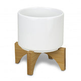 Planter with Bamboo Base - 120901-5