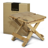 NATURA Bamboo Folding Wine Table - 122273 main