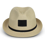 Bruno Fedora Hat - 122327 colour:Natural/Black