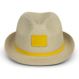 Bruno Fedora Hat - 122327 colour:Natural/Yellow