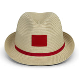 Bruno Fedora Hat - 122327 colour:Natural/Red