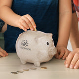 Piggy Bank - Natural - 122403-1