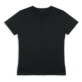 TRENDSWEAR Viva Womens T-Shirt - 122454 colour:Soft Black